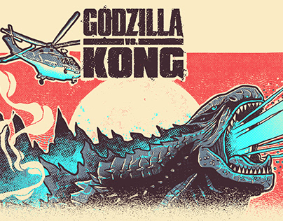 Godzilla vs Kong // Poster Design