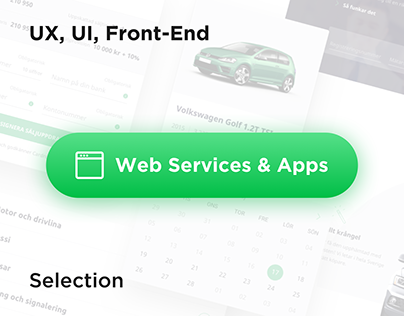 UX UI for Selected Web Services & Apps