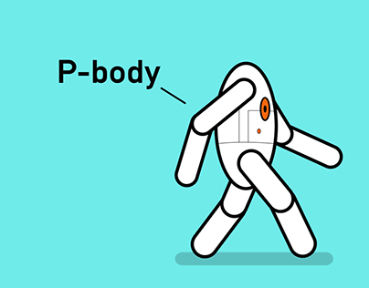 P-body Walking Animation (Portal 2)