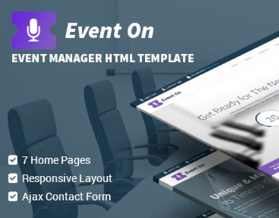  Event On - Responsive HTML Template