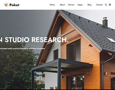 Poket is one of the high-quality responsive real estate