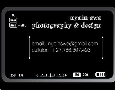 Business card - front and back