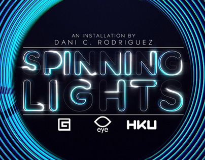 Spinning Lights (Eye Film Institute Installation)