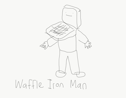 Waffle Iron Man