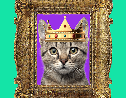 Cat Crown Frame