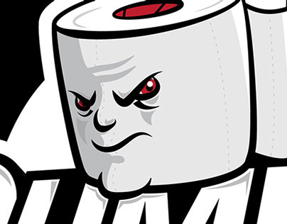 Toilet Paper Mascot
