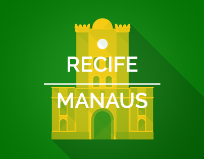 Brazil 2014 Host Cities - Recife & Manaus