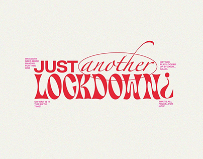 Lockdown Typography