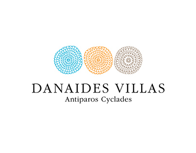 Danaides Villas, Antiparos, Greece | Logo & Site Design