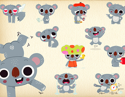 Koala emoji for Ree