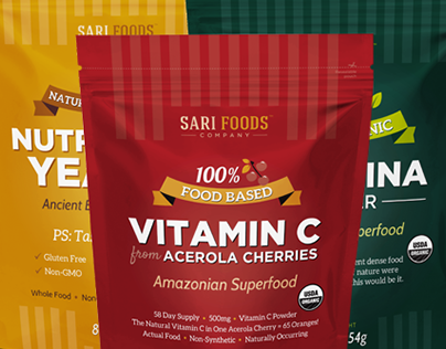 Sari Foods Packaging Design (2014-2016)