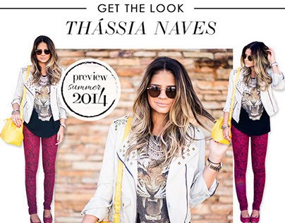 Post Blog OQVestir - Get the look Thássia Naves