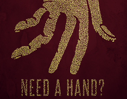 "Need A Hand?" - Vectorized Illustration (Practice)