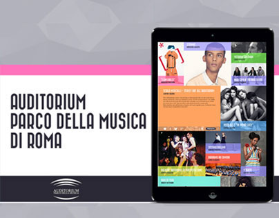 Auditorium Parco della Musica | New Website Proposal
