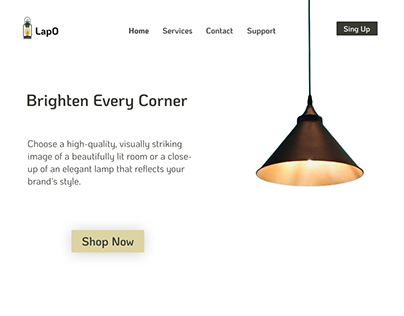 Project thumbnail - LapO . A Lamp Selling Website