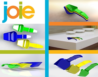 Measuring Spoons Designed For Joie (First year Project)