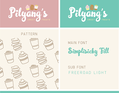 Pilyang's Sweet Treats Logo & Brand Identity