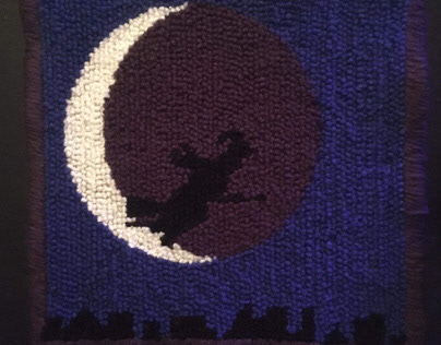 A Witchy Wall Hanging
