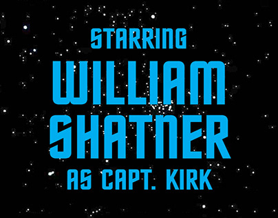Title Card Openings of Cast from “ST: TOS” (S3)