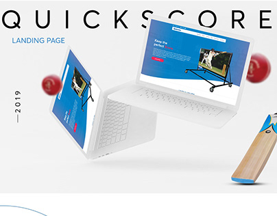 Quickscore Landing Page Mock Up