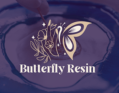 Butterfly Resin brand identity