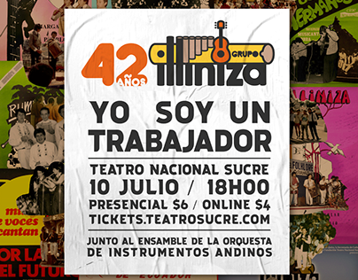 Afiche: "42 años Grupo Illiniza" • 2021