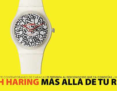 K. Haring (promueve un artista) / (promoting an artist)