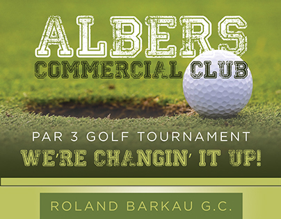 Albers Commercial Club Flyer