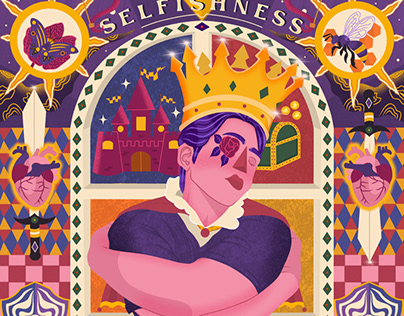 Cover Design: Self-love VS Selfishness