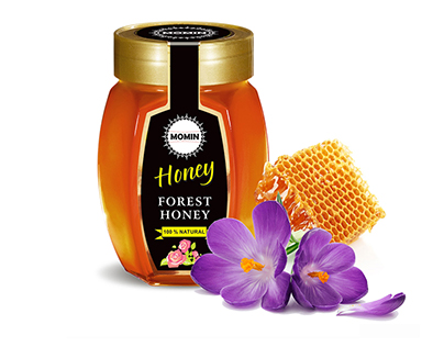 Momin Honey Bottles Labels