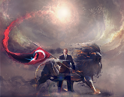 Ataturk & Turkish Flag 