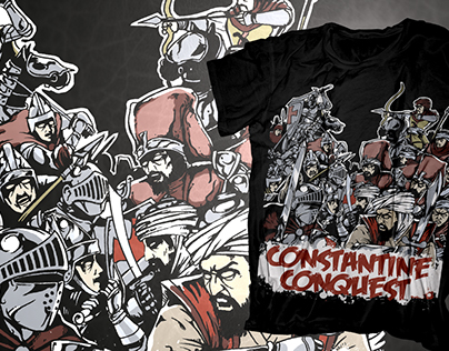 Constantine Conquest - T-shirt Design