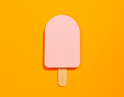 Oh oh popsicle - paper crafted animated gif