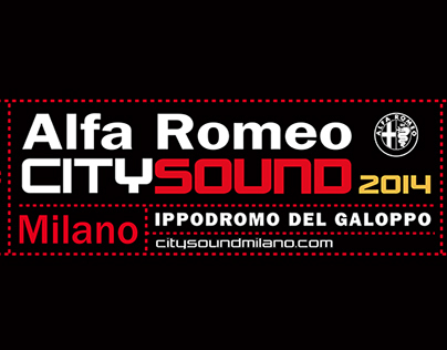 CITY SOUND Alfa Romeo Logo / F. Paciola - M. Gerace