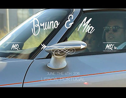 Mr & Mrs | Bruno & Mia | A different wedding.