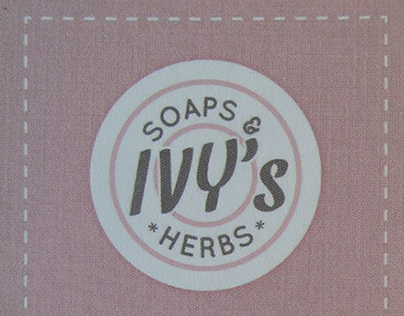 Ivy's Soap Business cards