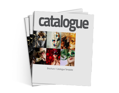 Square Brochure / Catalog Template