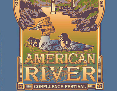 PARC's 2012 American River Confluence Festival Poster