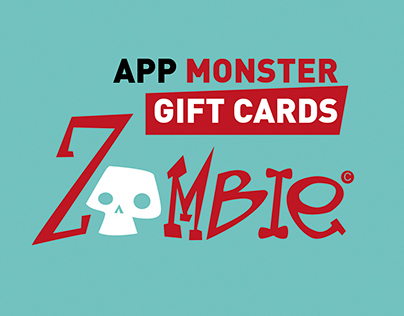 App Monster Gift Cards ZOMBIE