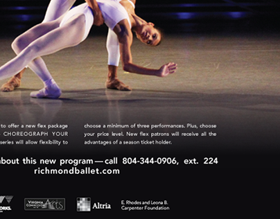 Templates for Ballet Ad Campaign