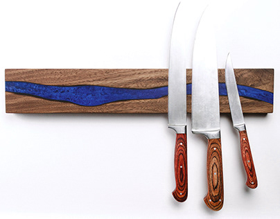 St. Lawrence magnetic knife rack
