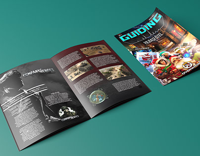 Game Magazine Design