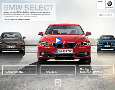 BMW SELECT - Microsite