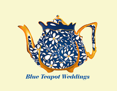 Logo Design | Blue Teapot Weddings