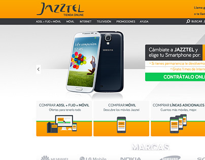 Jazztel - Website/Landing/Campaign