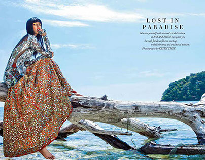  Harpers Bazaar Bride India June '14 - Lost In Paradise