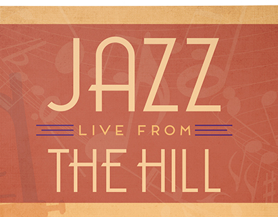 Jazz Live from The Hill Signage