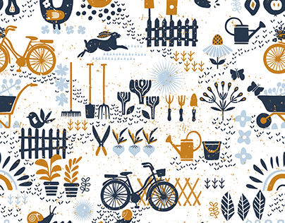 seamless pattern for home decor