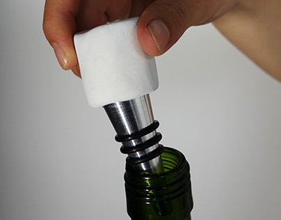 Marshmallow Bottle Stopper