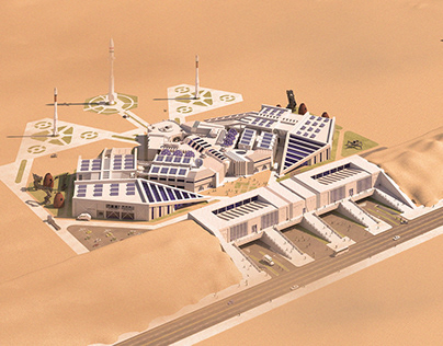 Mars science city